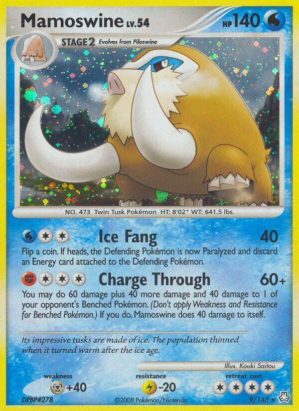 Mamoswine (9/146) (Theme Deck Exclusive) [Diamond & Pearl: Legends Awakened] (Online Only)