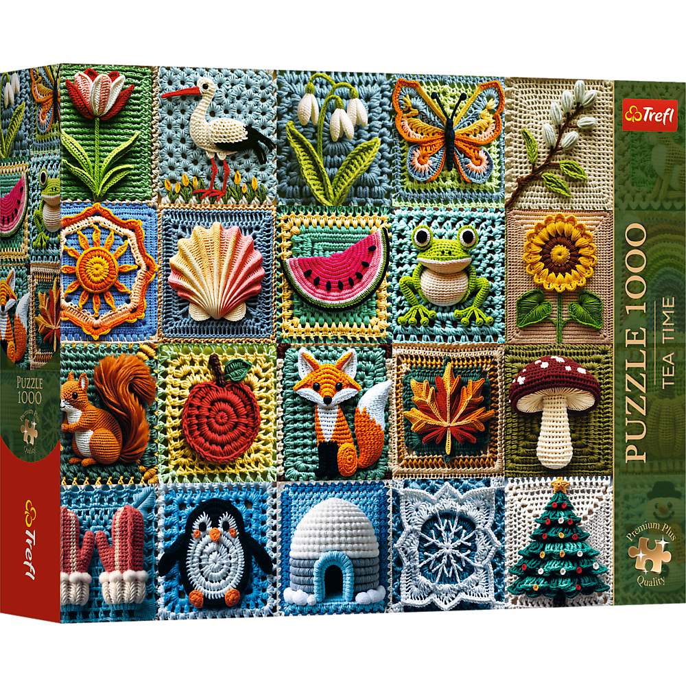 Trefl Premium Plus Crochet - Four Seasons 1000 Piece Puzzle (ONLINE ORDER ONLY)