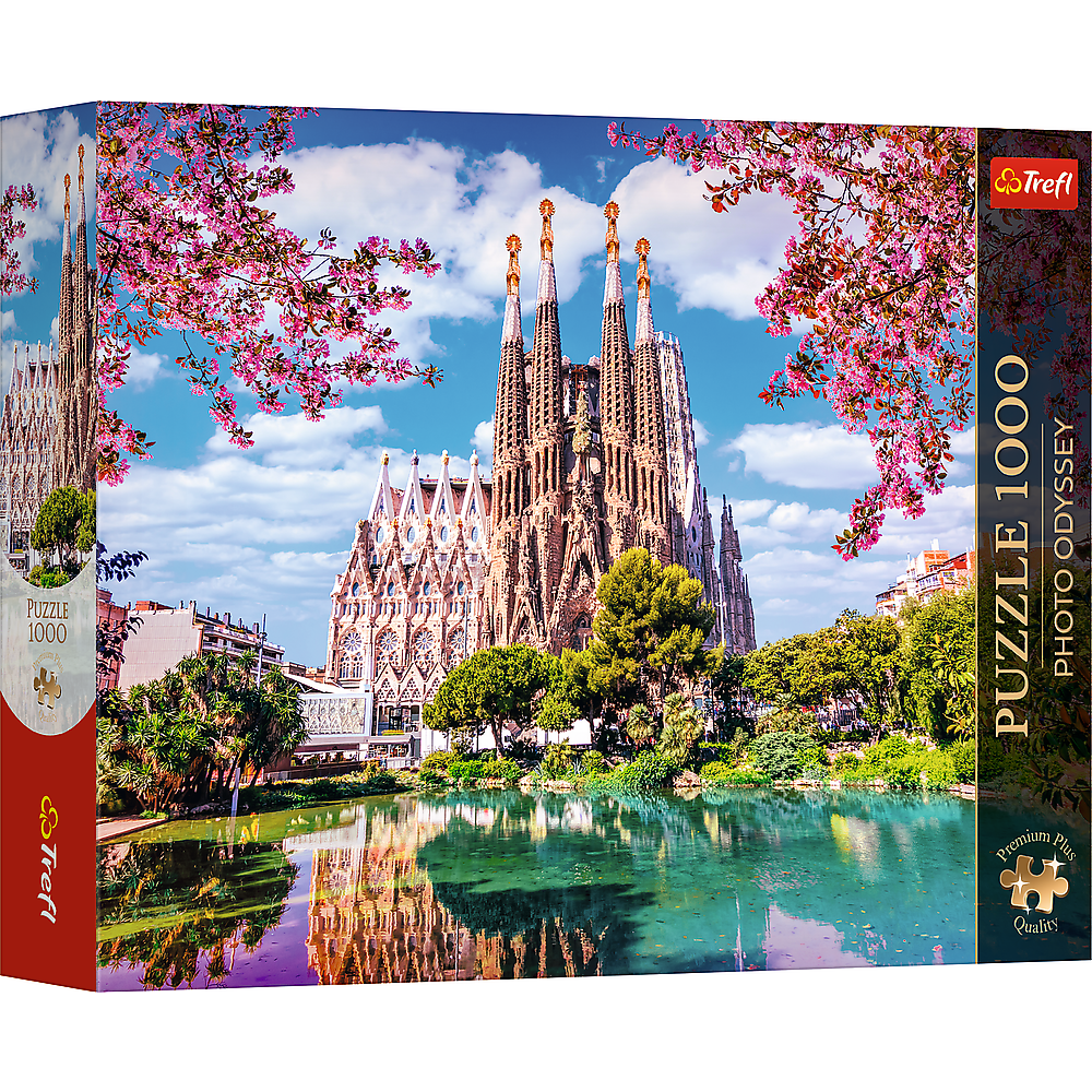 Trefl Premium Plus - Sagrada Familia, Barcelona Spain 1000 Piece Puzzle (ONLINE ORDER ONLY)