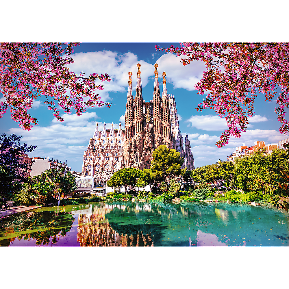 Trefl Premium Plus - Sagrada Familia, Barcelona Spain 1000 Piece Puzzle (ONLINE ORDER ONLY)