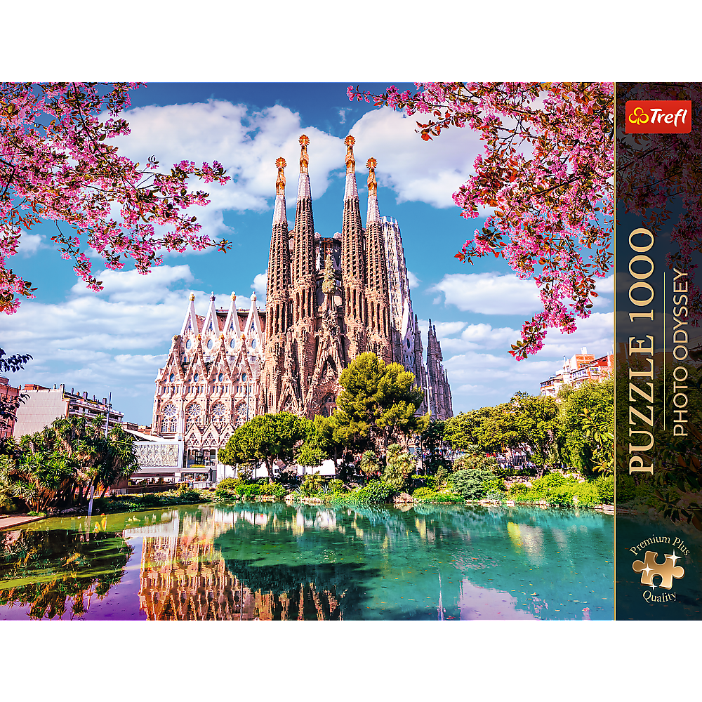 Trefl Premium Plus - Sagrada Familia, Barcelona Spain 1000 Piece Puzzle (ONLINE ORDER ONLY)