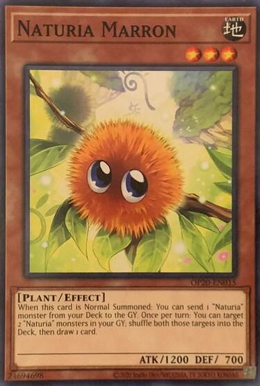 Naturia Marron [OP20-EN015] Common (ONLINE ORDER ONLY)
