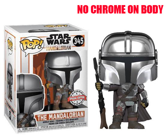 The Mandalorian 345 (Chrome on Helmet Only) - Special Edition Exclusive (Online Order Only)