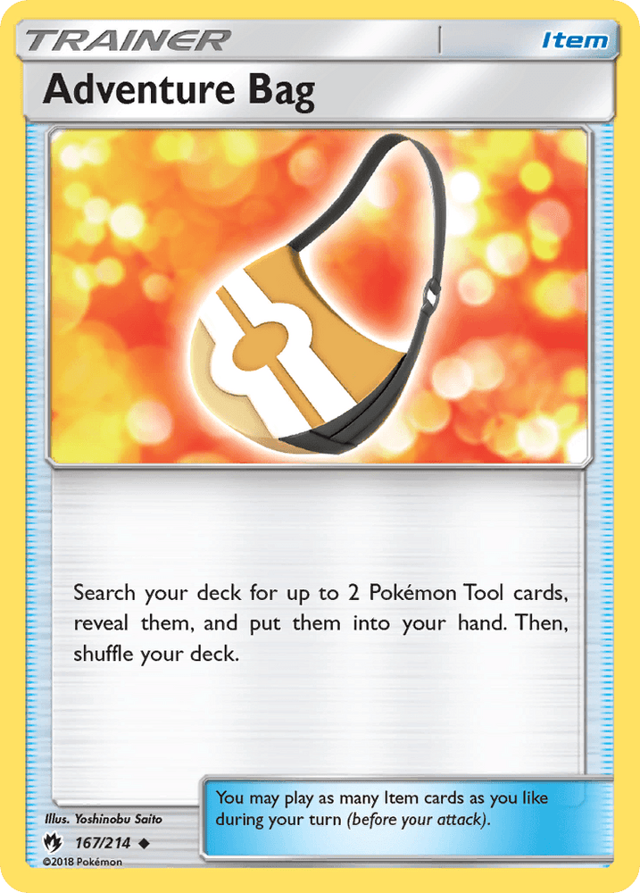 Adventure Bag (167/214) [Sun & Moon: Lost Thunder] (Online Only)