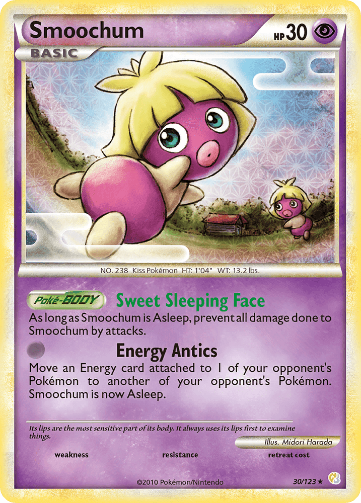 Smoochum (30/123) [HeartGold & SoulSilver: Base Set] (Online Only)