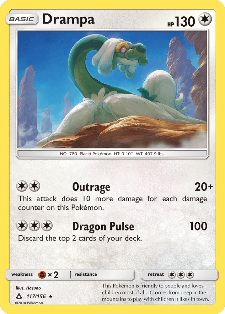 Drampa (117/156) [Sun & Moon: Ultra Prism] (Online Only)