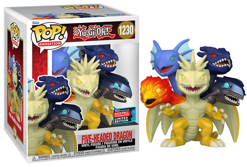 Five-Headed Dragon (6-inch, Yu-Gi-Oh!) 1230 - 2022 Fall Convention Exclusive (Online Order Only)