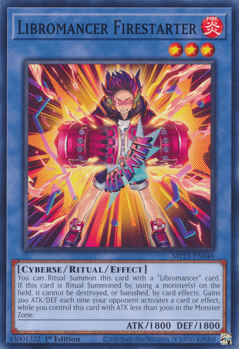 Libromancer Firestarter [MP23-EN046] Common (ONLINE ORDER ONLY)