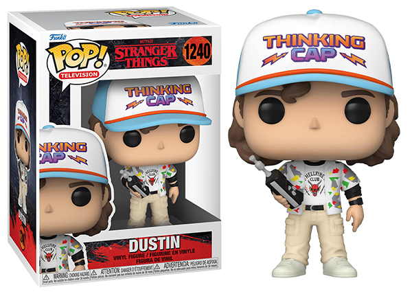 Dustin (w/ Walkie Talkie, Hellfire Club, Stranger Things) 1240 (Online Order Only)