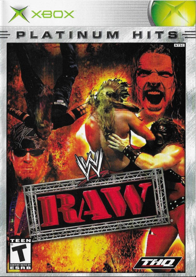 WWE RAW (Platinum Hits) (Xbox) (ONLINE ORDER ONLY)