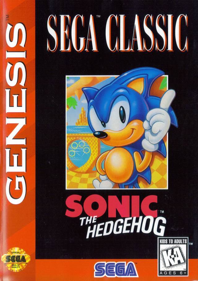 Sonic the Hedgehog (Sega Classic) (Sega Genesis) (ONLINE ORDER ONLY)