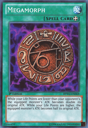 Megamorph [BPW2-EN069] Super Rare (ONLINE ORDER ONLY)