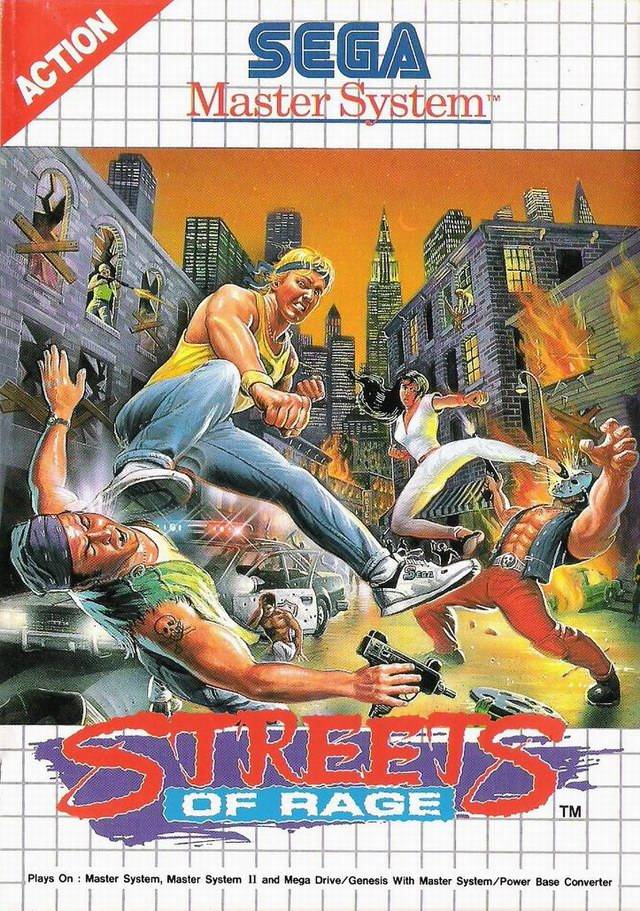 Streets of Rage (Sega Master System) (ONLINE ORDER ONLY)