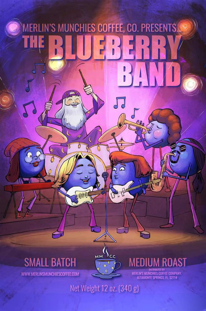 DECAF Blueberry Band 12 oz (ONLINE ORDER ONLY)