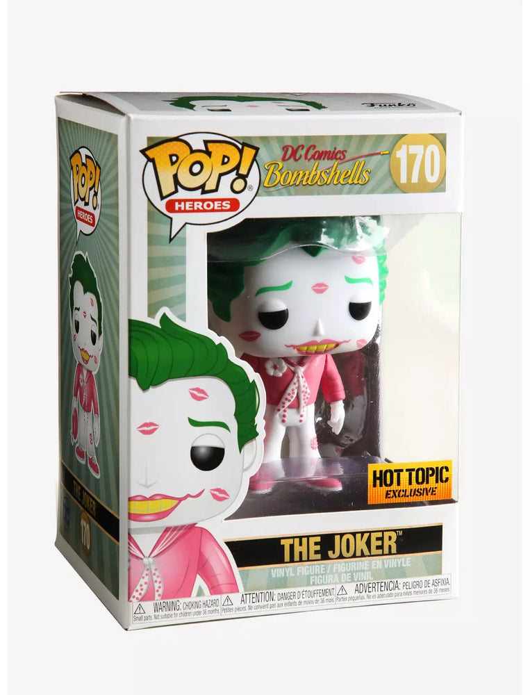 Funko POP! Heroes: DC Comics Bombshells - The Joker 170 (HOT TOPIC EXCLUSIVE)