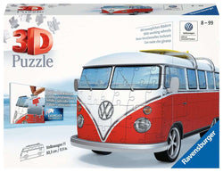 Puzzle: 3D Puzzle - VW T1 Camper Van (ONLINE ORDER ONLY)