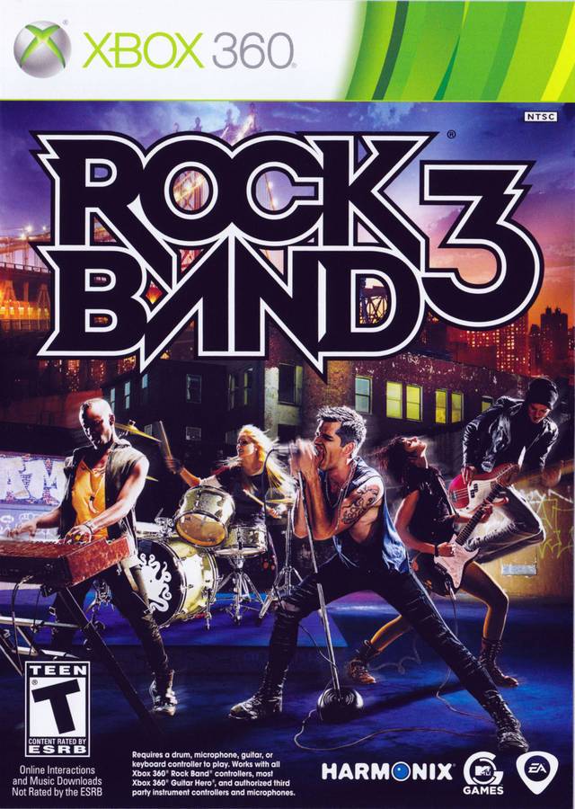 Rock Band 3 (Xbox 360) (ONLINE ORDER ONLY)