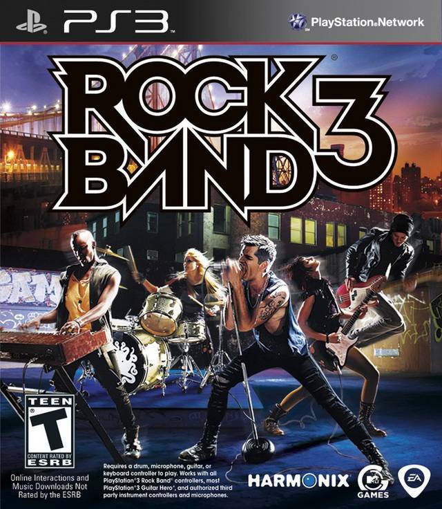 Rock Band 3 (Playstation 3) (Online Only)