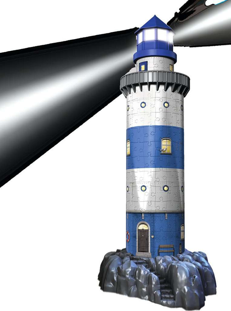 Puzzle: 3D Puzzle - Lighthouse Night Edition (ONLINE ORDER ONLY)