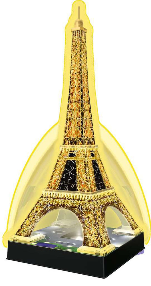 Puzzle: 3D Puzzle - Eiffel Tower Night Edition (ONLINE ORDER ONLY)