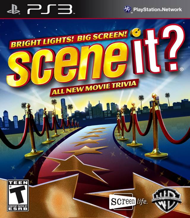 Scene It? Bright Lights! Big Screen! (Playstation 3) (Online Only)