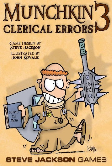 Munchkin 3: Clerical Errors (revised) (ONLINE ORDER ONLY)