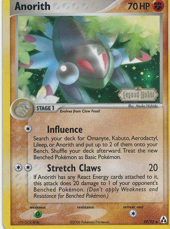 Anorith (29/92) (Stamped) [EX: Legend Maker] (Online Only)
