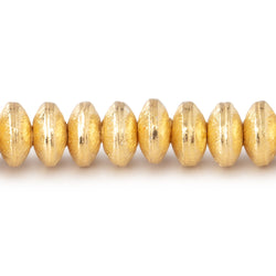 6mm Brushed Disc Beads (ONLINE ORDER ONLY)