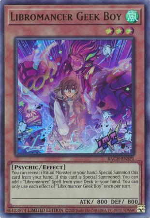 Libromancer Geek Boy [BACH-ENSP1] Ultra Rare (ONLINE ORDER ONLY)