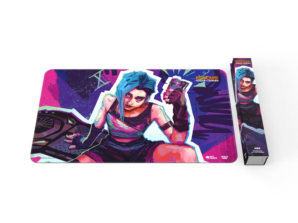 Riftbound - League of Legends TCG: Origins Playmat - Jinx (ONLINE ORDER ONLY)