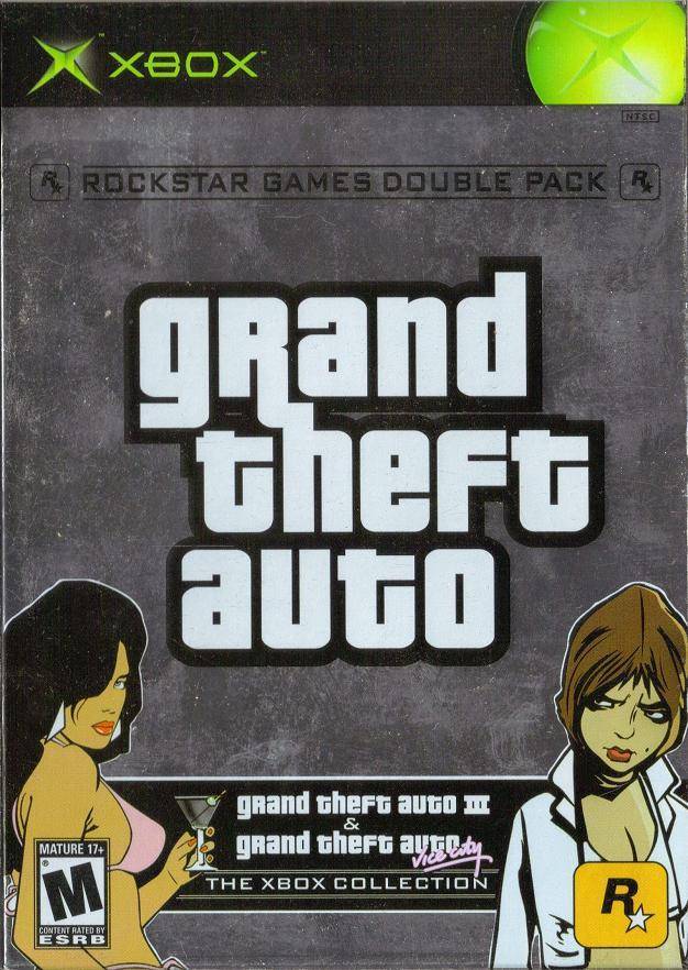 Grand Theft Auto: RockStar Games Double Pack (Xbox) (ONLINE ORDER ONLY)