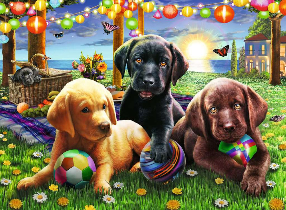 Puzzle: Puppy Picnic (ONLINE ORDER ONLY)