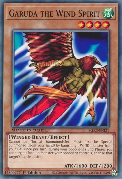 Garuda the Wind Spirit [SGX3-ENI21] Common (ONLINE ORDER ONLY)