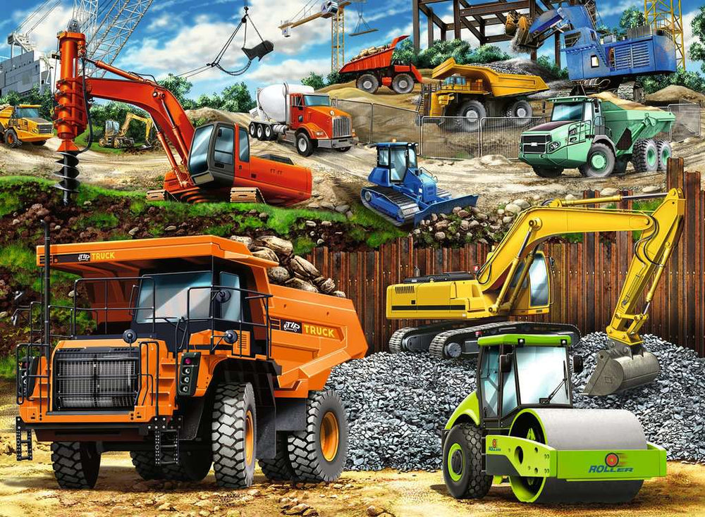 Puzzle: Construction Vehicles (ONLINE ORDER ONLY)