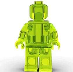 Set of 12 Transparent Minifigures – Clear Minifigs (Adult Builds & Display-Grade) (ONLINE ORDER ONLY)
