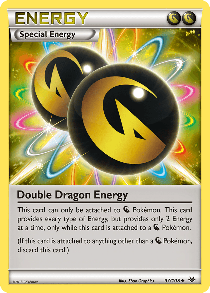 Double Dragon Energy (97/108) [XY: Roaring Skies] (Online Only)