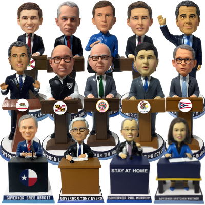 Governor Bobbleheads (ONLINE ORDER ONLY)