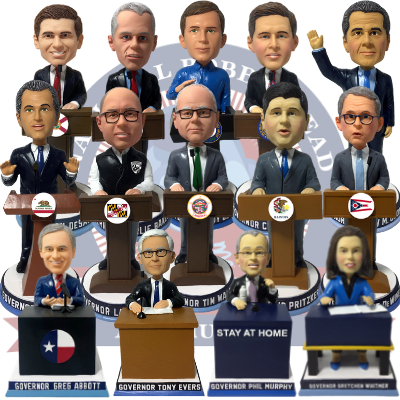 Governor Bobbleheads (ONLINE ORDER ONLY)