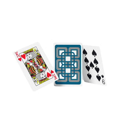 All-Plastic Baron Bridge Playing Card (Slightly Larger Index) - 12 Cellophane-Wrapped Decks (ONLINE ORDER ONLY)