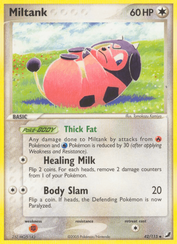 Miltank (42/115) [EX: Unseen Forces] (Online Only)
