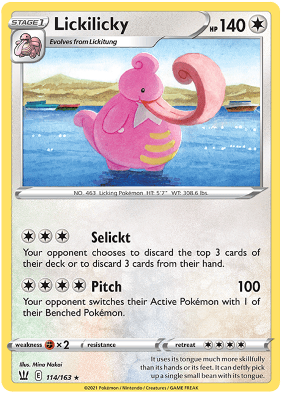 Lickilicky (114/163) [Sword & Shield: Battle Styles] (Online Only)