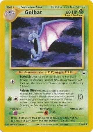 Golbat (29/64) [Neo Revelation Unlimited] (Online Only)