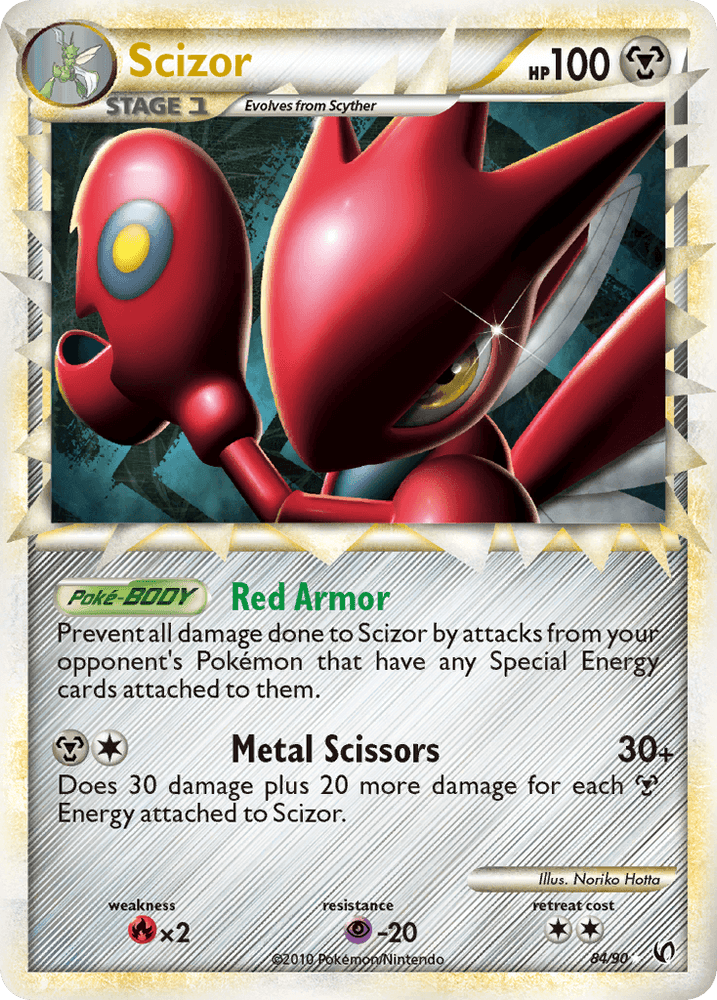 Scizor (84/90) [HeartGold & SoulSilver: Undaunted] (Online Only)