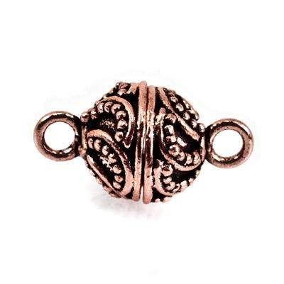 12mm Copper Round Magnetic Clasp *DISCONTINUED* (ONLINE ORDER ONLY)