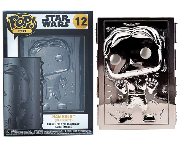 Pop! Pin Han Solo (Carbonite, Star Wars) 12 (Online Order Only)