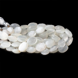 12x10-13x9mm Ceylon Moonstone faceted oval 8 inch 15 Beads (ONLINE ORDER ONLY)