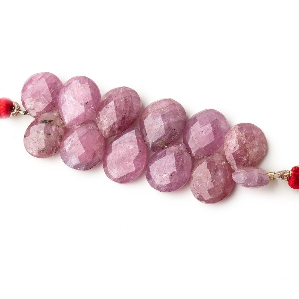 12x9-15x11mm Ruby Faceted Pear Beads 2.5 inch 12 pieces AA Grade (ONLINE ORDER ONLY)