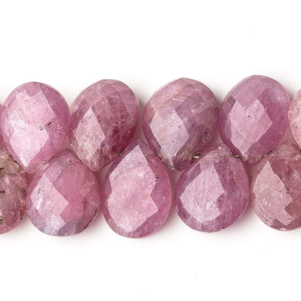 12x9-15x11mm Ruby Faceted Pear Beads 2.5 inch 12 pieces AA Grade (ONLINE ORDER ONLY)