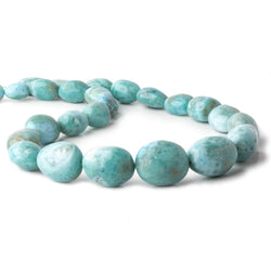 12x9-23x16mm Larimar plain nugget beads 18 inch 28 pieces AAA (ONLINE ORDER ONLY)