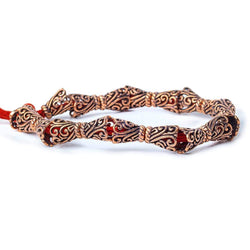 12x9mm Copper Scroll Vine Bead Cap 8 inch 18 pcs (ONLINE ORDER ONLY)
